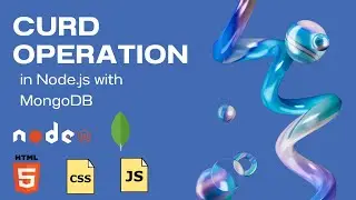 CRUD Operations in Node.js with MongoDB | Full-Stack Web App Tutorial