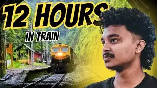12 HOURS IN TRAIN 🫩 / kerala to bangalour / VLOG NO.76  / @habyantirkey29 