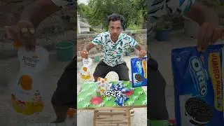 Big Vs small wait testing foot challenge ? 🧇 Bengali mini blog #shorts