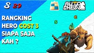 RANKING HERO TIER 3 SEASON 29 !!  AUTO CHESS INDONESIA
