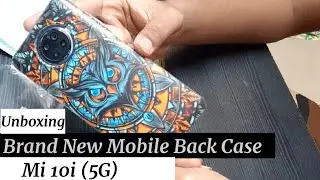 Unboxing the brand new mobile case |Mi 10i (5G) 🔥🔥🔥