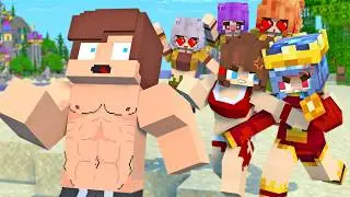 JJ and JJ Sister On The Island - Minecraft Animation JJ & Mikey