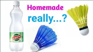 How To Make Shuttlecock Using Plastic Bottle | Hacker4u