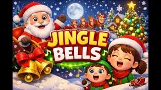 Jingle bell song for children |christmas song with santa claus | nursery rhymes
