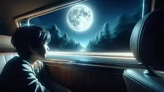 Why does the moon follow us?