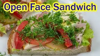 Open Face Ham Sandwich...