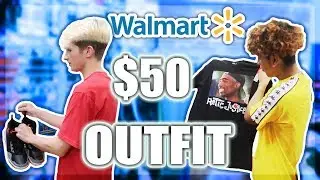 $50 WALMART OUTFIT CHALLENGE