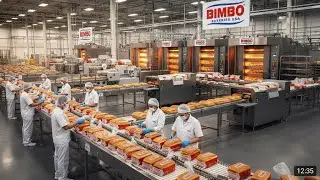 Inside a Modern Bread Factory: How Bread is Made in the World’s Largest Factory ( Full Process )