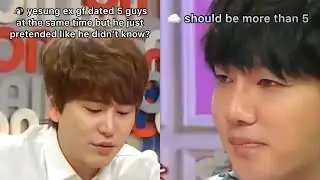 Yesung have been cheated twice before (ENG SUB) #radiostar