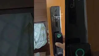 fingerprint sensor lock unlock the magic #furniture #youtubeshorts #future #lock #magic