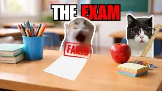 Cat MEMES: The exam | mini episode | Kitty POV&rsquo;s