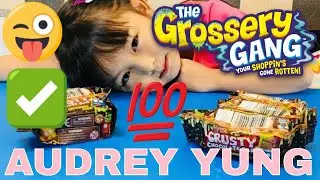 Grossery Gang Crusty Chocolate Bar 2 Pack Blind Bag Opening by Audrey Yung (01910)