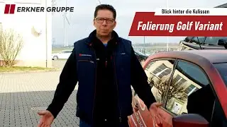 Golf 8 Variant Folierung // Kundenfahrzeug individualisieren // Erkner Individual // Erkner Gruppe