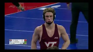 157lbs Connor Brady (Virginia Tech) dec Josh McClure (North Carolina)