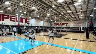 Servus 14U vs SoCal VBC 14 Frazee (2-0 sets win) 1/24/26