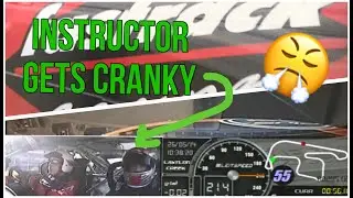 Instructor gets cranky on V8 Supercar Drive - FASTRACK RACING -