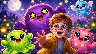 A Sweet Night Adventure with Cute Monsters