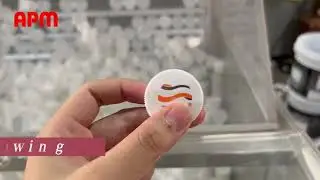 Высокоскоростная печать бутылочных крышек на офсетном принтере