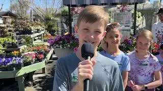 TV Garden Guy broadcasting from Millcreek Gardens - TVGG0529