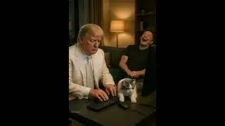 Trump Typing, Cat Clicking - Elon Can&rsquo;t Stop Laughing😸🐾