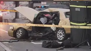 2 cab passengers killed in crash in Elizabeth, NJ