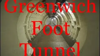 Greenwich Foot Tunnel London! Crossing River Thames Under Water! Exclusive !!