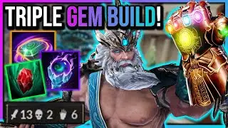 Triple Gem Poseidon Build ANNIHILATES In SMITE 2!
