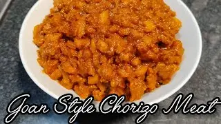 Goan Style Chorizo Meat | Choris Mas #goan #cooking #goanstyle #chorizo #easyrecipe #easyhomemade
