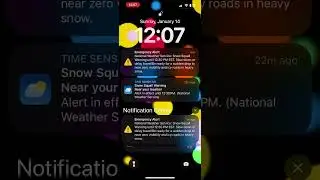 Emergency Alert caught on my iPhone 14
