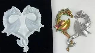 Dragon Heart for Lasting Love Resin Relief Mold