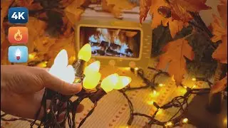 🍂 Golden Autumn Glow | 4K ASMR