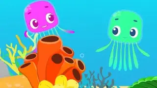 Jelly Time! Exploring the Sea with Slimey Jellyfish | Jelly Time! | Jellyfish Animated Show for Kids