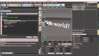 Intro to Python Part 2 - Talking to Cinema 4D