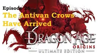 Dragon Age: Origins | Ep26 | The Antivan Crows Have Arrived
