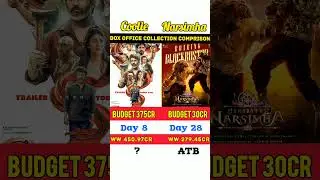 Coolie Day 8 vs Mahavatar Narsimha Box Office Collection Comparison 🔥 #shorts #coolie #rajnikanth