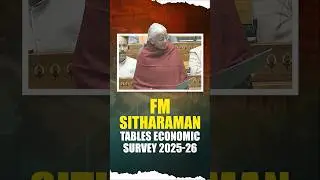 Finance Minister Nirmala Sitharaman tables the Economic Survey 2025&ndash;26 in LokSabha
