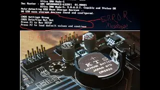 CMOS Battery Failure | CMOS SETTINGS WRONG | PRESS F1 TO RUN SETUP  PRESS F2 ERROR | HINDI | UARDU
