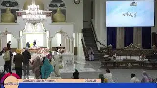 Gurdwara Sahib Fremont Morning Diwan 2026-02-01