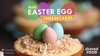 Mini Easter Egg Cheesecake