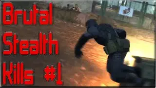 Brutal Stealth Kills #1 | SideOps Gameplay | MGSV