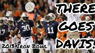CFB Flashback #9 - THERE GOES DAVIS!!  Iron Bowl Archives-  2013 Kick Six