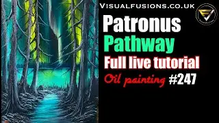 Patronus Pathway FULL LIVE TUTORIAL Oil Painting 247 ART ASMR