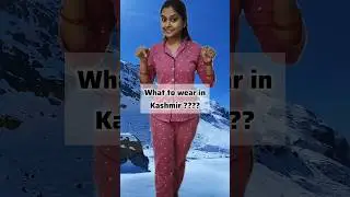What to wear in Kashmir in #winter 🥶⛄❄️ #2025 #kashmir #winterwear #snow #decathlon #travel #trip