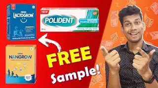 FREE Sample Offer - Lactogrow, Nangrow & Polident Free Sample - Lybrate Free Sample 2022 in India
