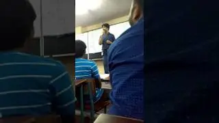 ACE Academy Hyderabad Machine Design Faculty Reciting a Poem!!!