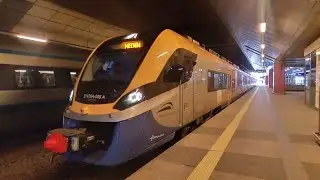 Nowy Impuls2 dla Kolei Małopolskich | przejście po składzie | EN78A-006 | Krak&oacute;w Gł&oacute;wny