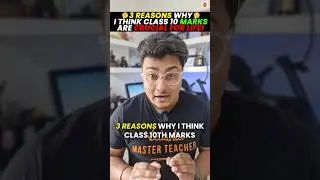 3 Reasons Why I Think Class 10 Marks are CRUCIAL FOR LIFE!🤔| Importance Of Class10th Board Marksheet