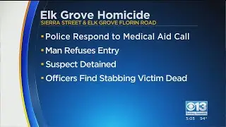 Man Stabs Girlfriend To Death In Elk Grove, Police Say