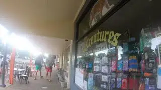 Walking Yarragon Town Centre, Victoria, Australia