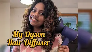 My Dyson Hair Diffuser #curls #dyson #diffuser